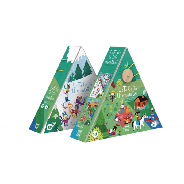 Let's Go to the Mountain Reversible Puzzle