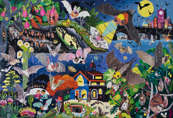 Love of Bats 100-Pc. Puzzle