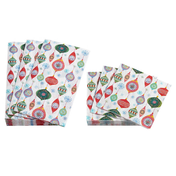 Ornaments Multi Napkins and Guest Towels