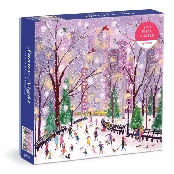 Snowy Night 500-Piece Puzzle