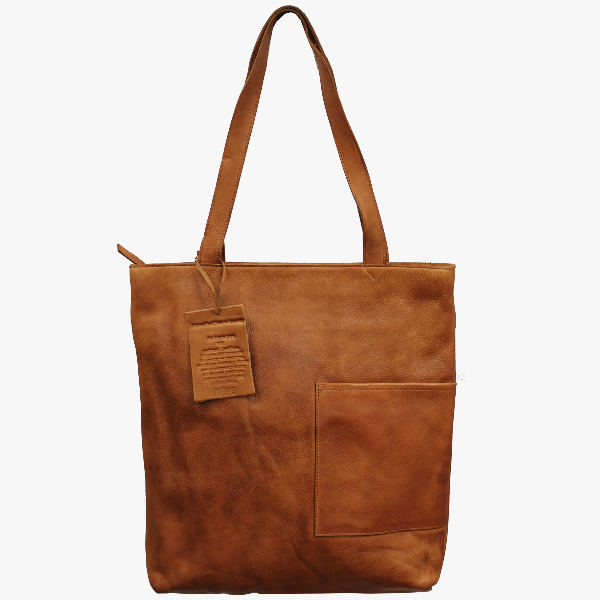 Leon Handbag in Cognac