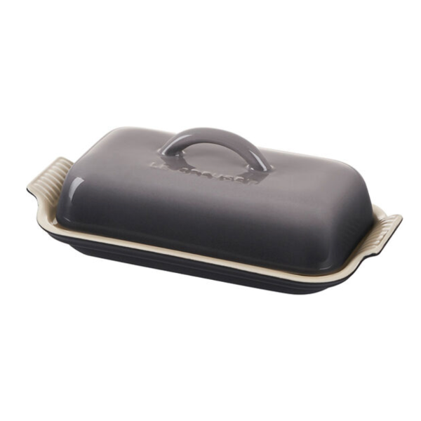 Heritage Butter Dish - Oyster