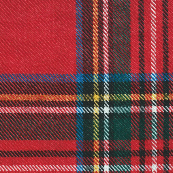 Check Plaid Beverage Napkin