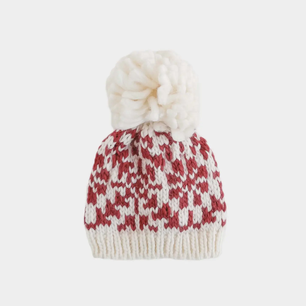 Snowfall Hat Red