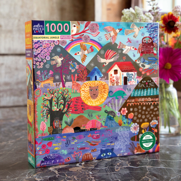 Equatorial Jungle 1000-Piece Puzzle