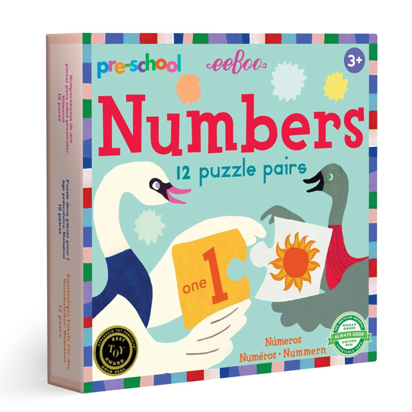 Preschool Number Pair Puzzle