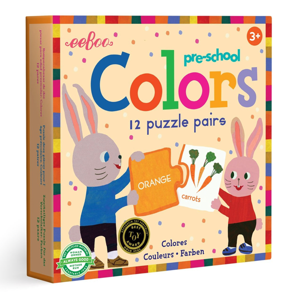 Preschool Colors Pair Puzzle