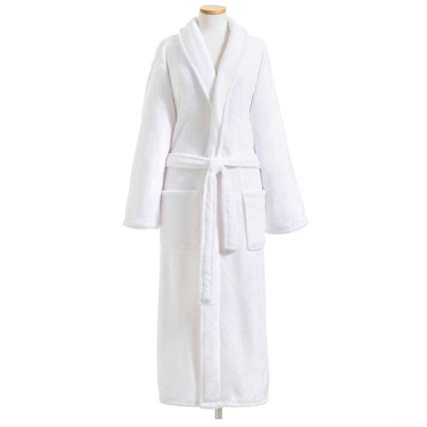 Silver Lilly Womens Robe - Plush Fleece Bathrobe - Full Length Robe with  Shawl Collar - Black, XX-Large - Walmart.com