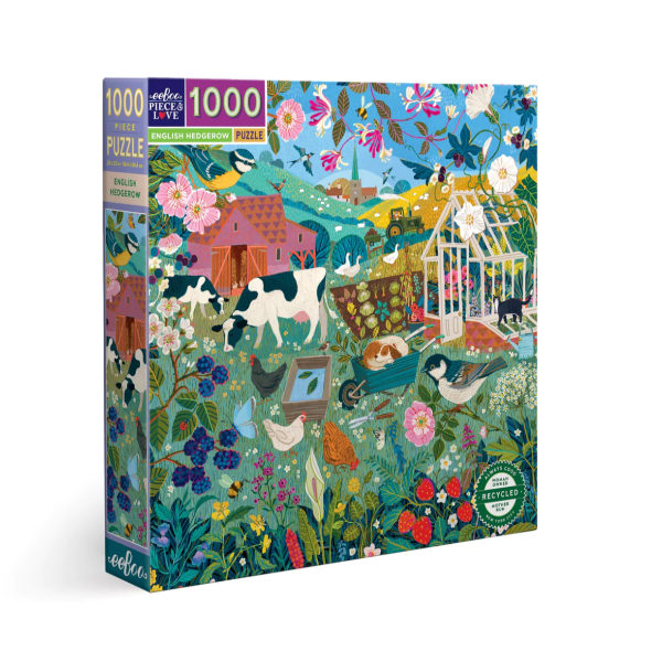 English Hedgerow 1000-Piece Puzzle
