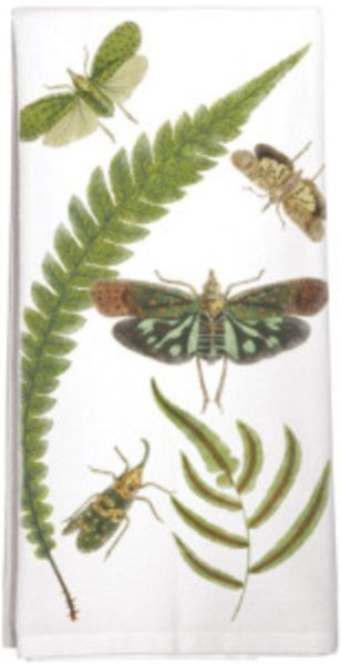 Fern / Insects Towel