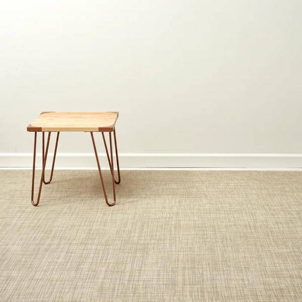 Chilewich Floormat: Mini Basketweave: Linen