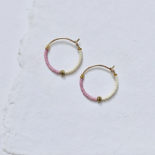 Colorloop Earring in Cherry Blossom