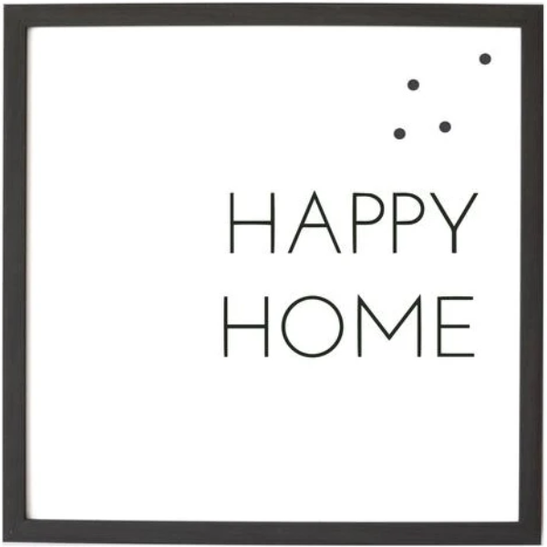 Happy Home Magnetic Art