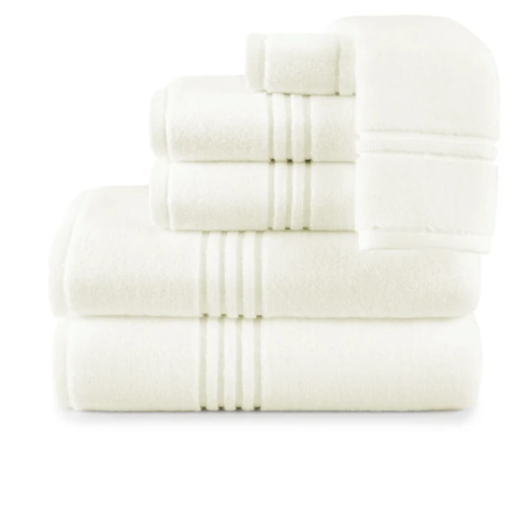 Chelsea Ivory Bath Towel Collection