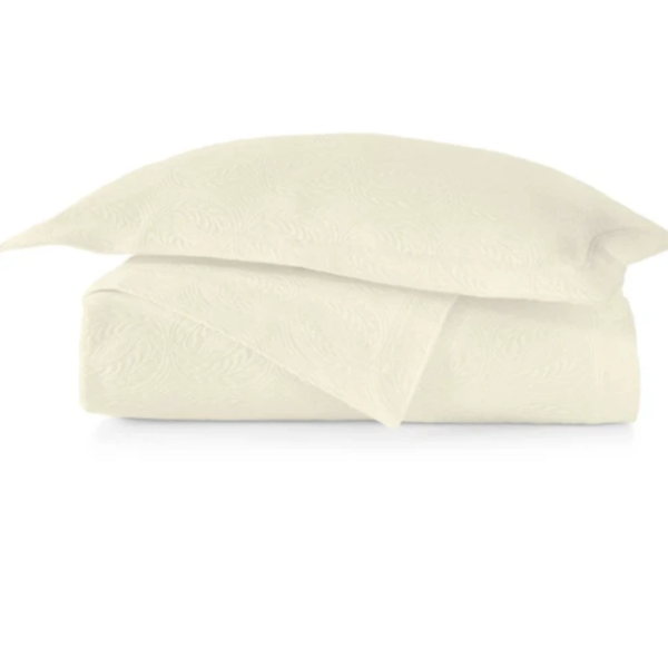 Vienna Matelasse Coverlet Ivory