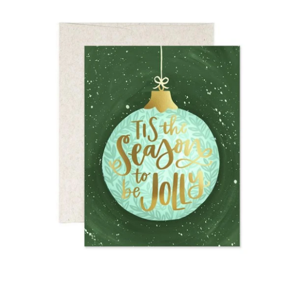 Jolly Ornament Card