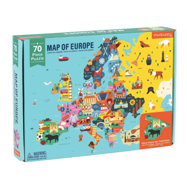 Map of Europe 70-piece Puzzle