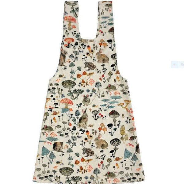 Mushroom Valley Pinafore Apron