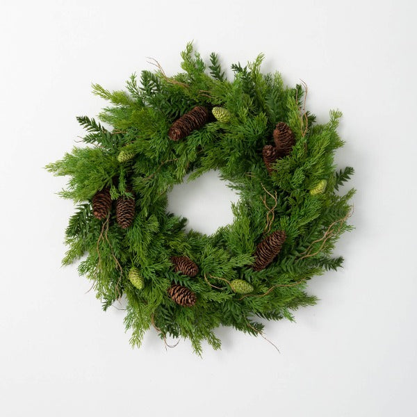 Cedar & Hemlock Wreath